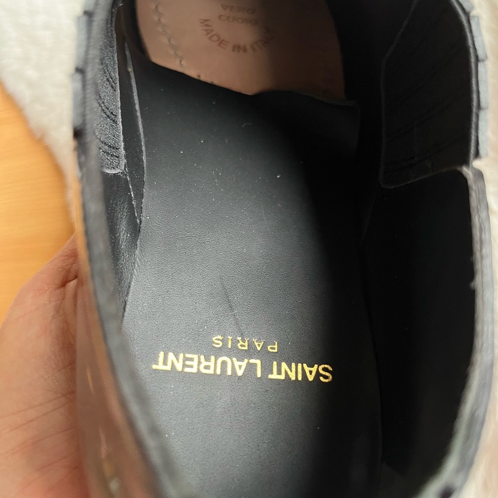 NEW Saint Laurent Connor 10 Chelse Booties - Picture 12 of 15